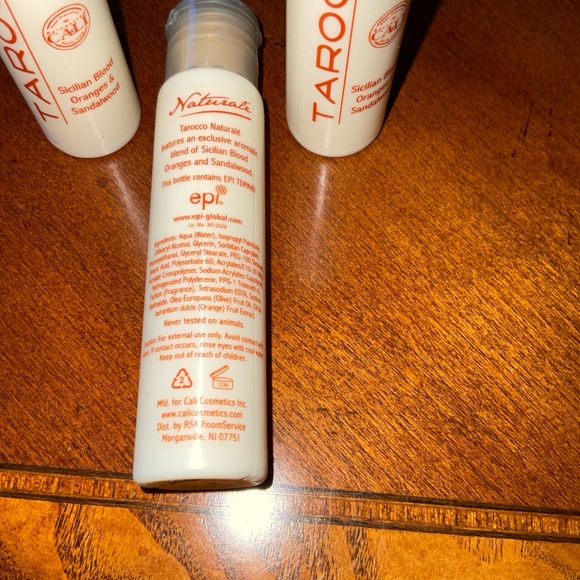Tarocco Cali Nourishing Moisturizing Lotion 7 Bottles Travel Size 30ml 1 oz ea - Picture 6 of 6
